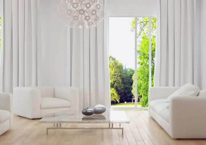Living room with sofa