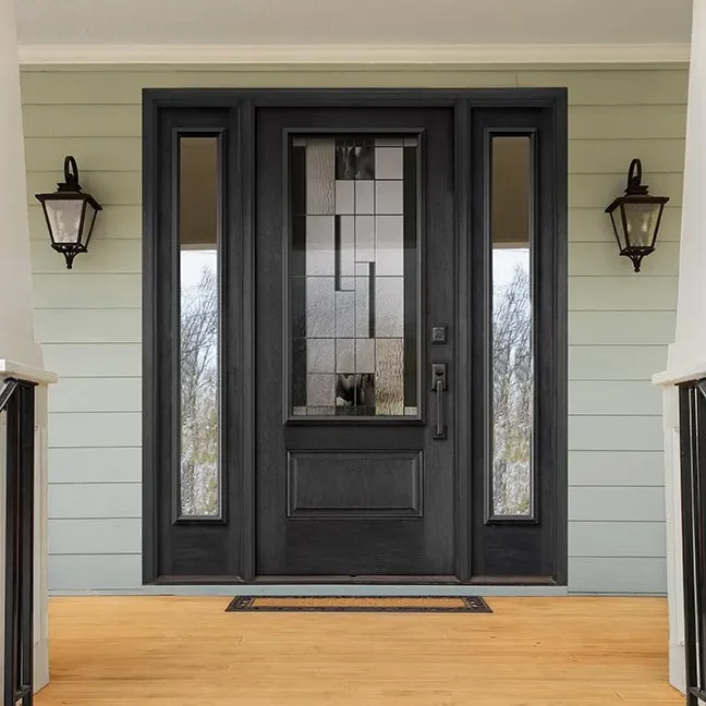 Fiber glass door